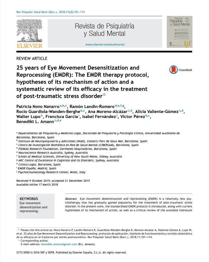 EMDR Evidence